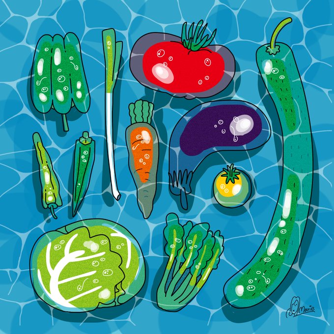 「carrot eggplant」 illustration images(Latest)