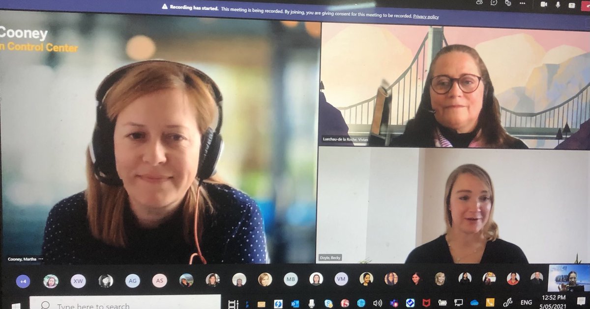 Enjoyed being part of a power  packed executive panel for our Advancing women career program with Vivian and Becky