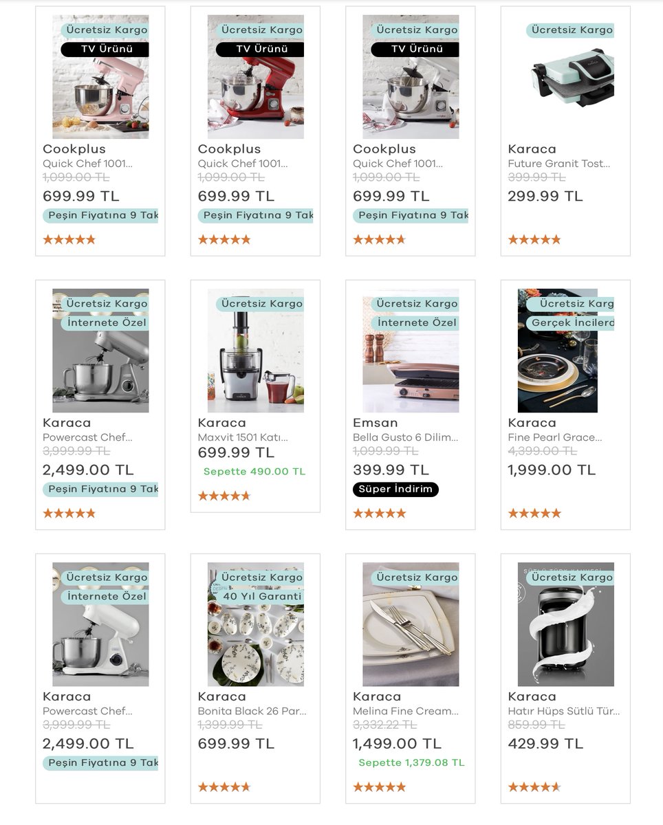 Anneler Günü İndirimleri Karaca’ da 
onelink.to/indirimbull
İlan detayları linkte 👍 
İndirim Kategorisi: #Ev_Yaşam_Dekorasyon
#annelergünü #granittencere #Karaca #mutfakşefi #nevresim #pike #tostmakinesi #yatakörtüsü #indirim #alışveriş #indirimbul #kampanya #ucuz
