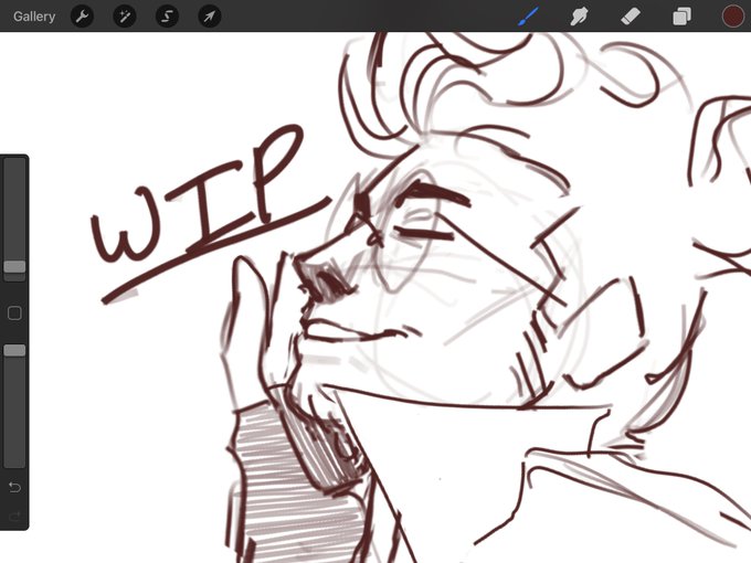 #WIP and so...... the DTIYS piece has begun.....,, 
