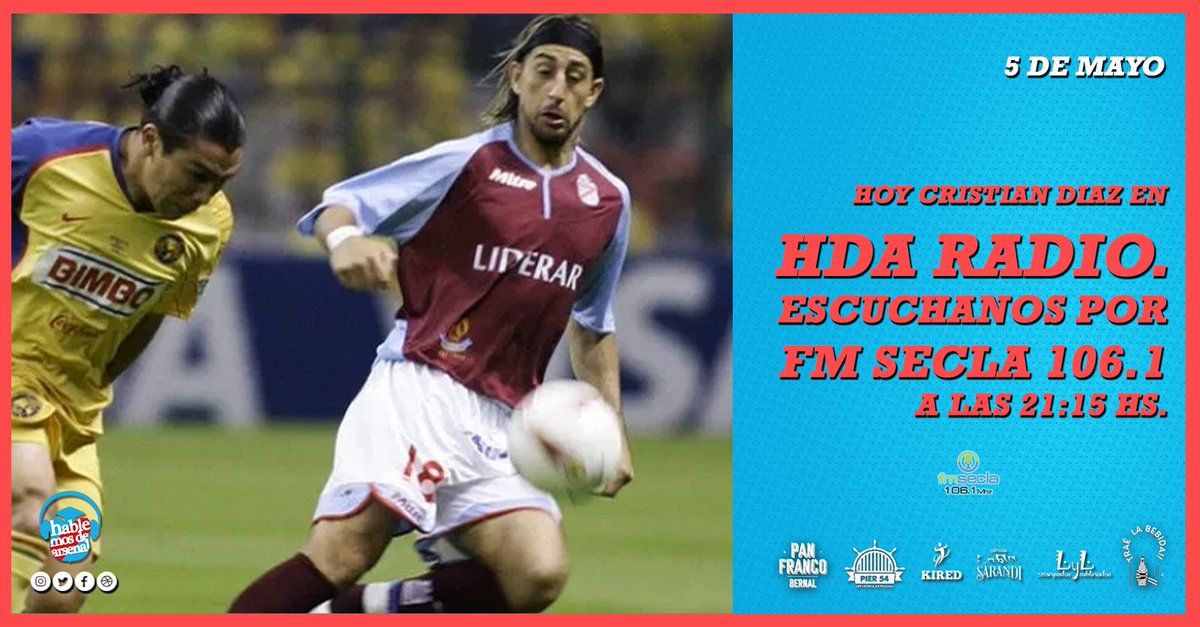 hablemosdelarse's tweet photo. #HDARadio 📻
Hoy tendremos la palabra de un jugador que supo ser campeón con el Arse y que hace poco dirigió el rival al que enfrentaremos mañana: Cristian Díaz.
📣Escuchanos en @FMSecla1061 o por nuestra web: https://t.co/HOjXNI54JG https://t.co/N6jFNCchRG