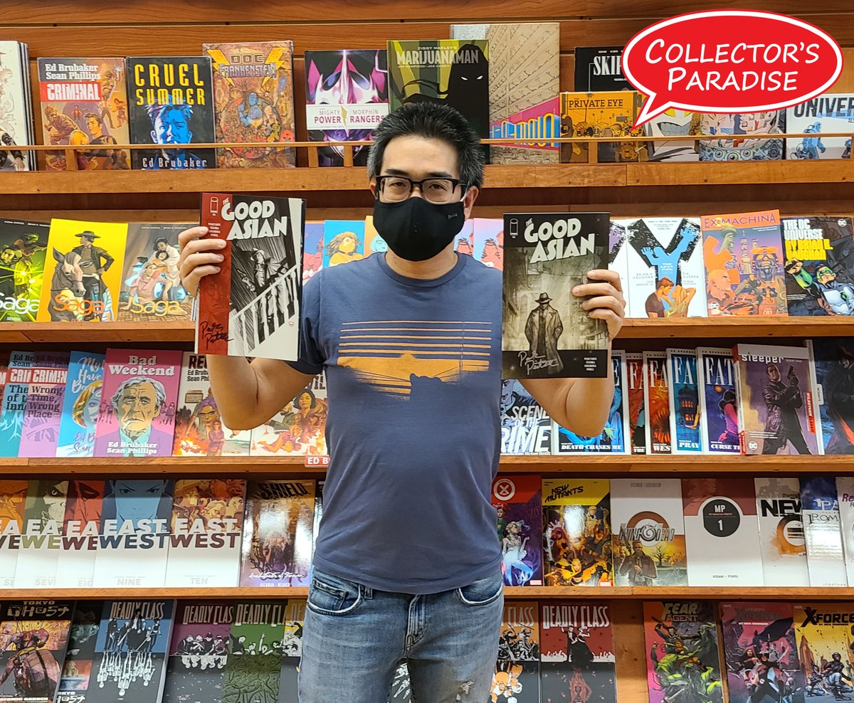 cparadize's tweet photo. HAPPY NEW COMIC BOOK DAY!
We've got signed copies of THE GOOD ASIAN #1 thanks to co-creator @real_pornsak!
If you want the entire series signed by Pornsak head to our website: https://t.co/6sXmPBEcwu
#collectorsparadise #newcomicbookday #ncbd #goodasian #thegoodasian https://t.co/cVakdW5LbI