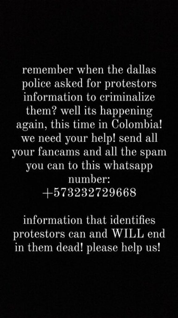 !! pls help spread this too !!