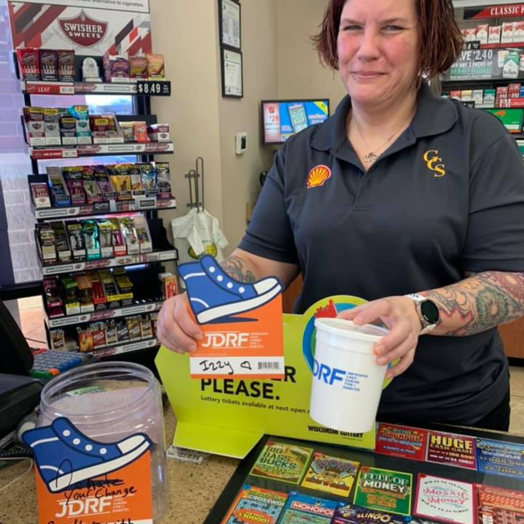 JDRFWisconsin's tweet photo. As a reminder, you can stop by Grand Central Station stores until May 24th to support their sneaker sale for the #JDRFOneWalk !

Thank you, Grand Central Station! https://t.co/JVSdoql5Yi