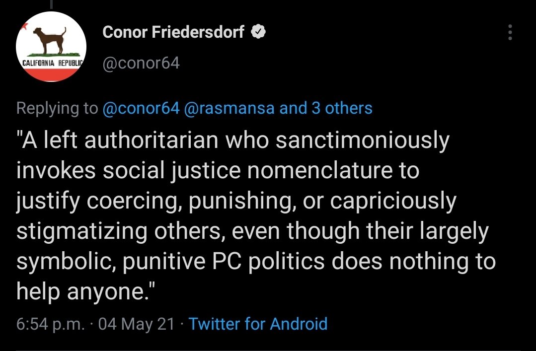 I've been trying really hard to get a solid definition of the term. Not everyone who uses it as an insult has one, but  @conor64 did find this one, which I do think fairly summarizes how it's being broadcast by those who send it, and their supporters who receive it.