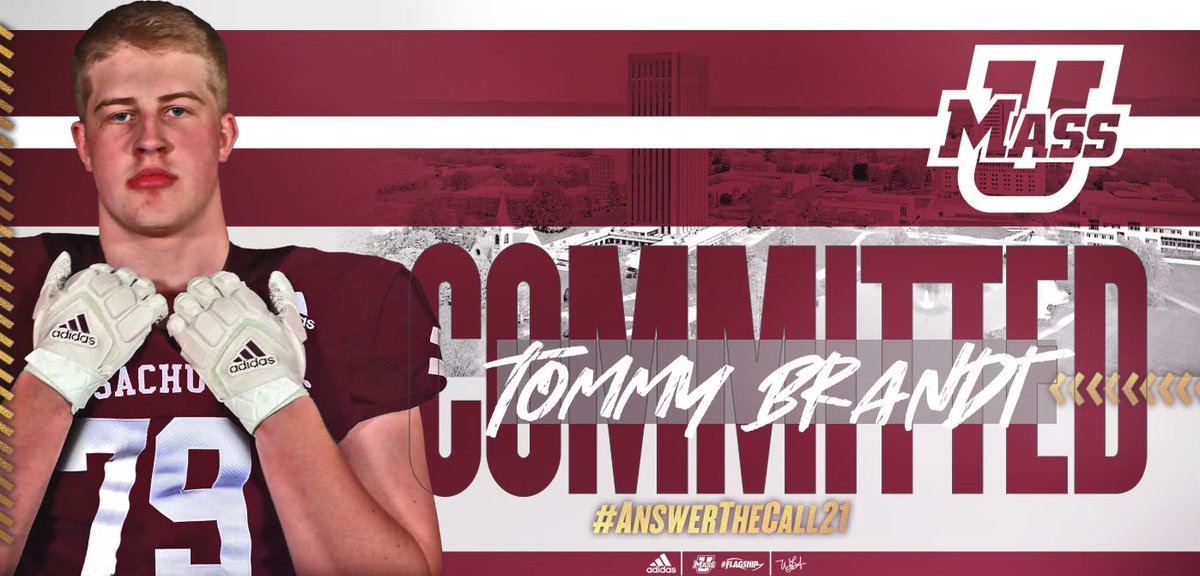 I am beyond excited to announce that I am 100% committed to the University of Massachusetts Amherst to continue my athletic and academic careers. I am thankful for the people who have helped me along this journey. I am looking forward to what the future holds. Let’s get to work!