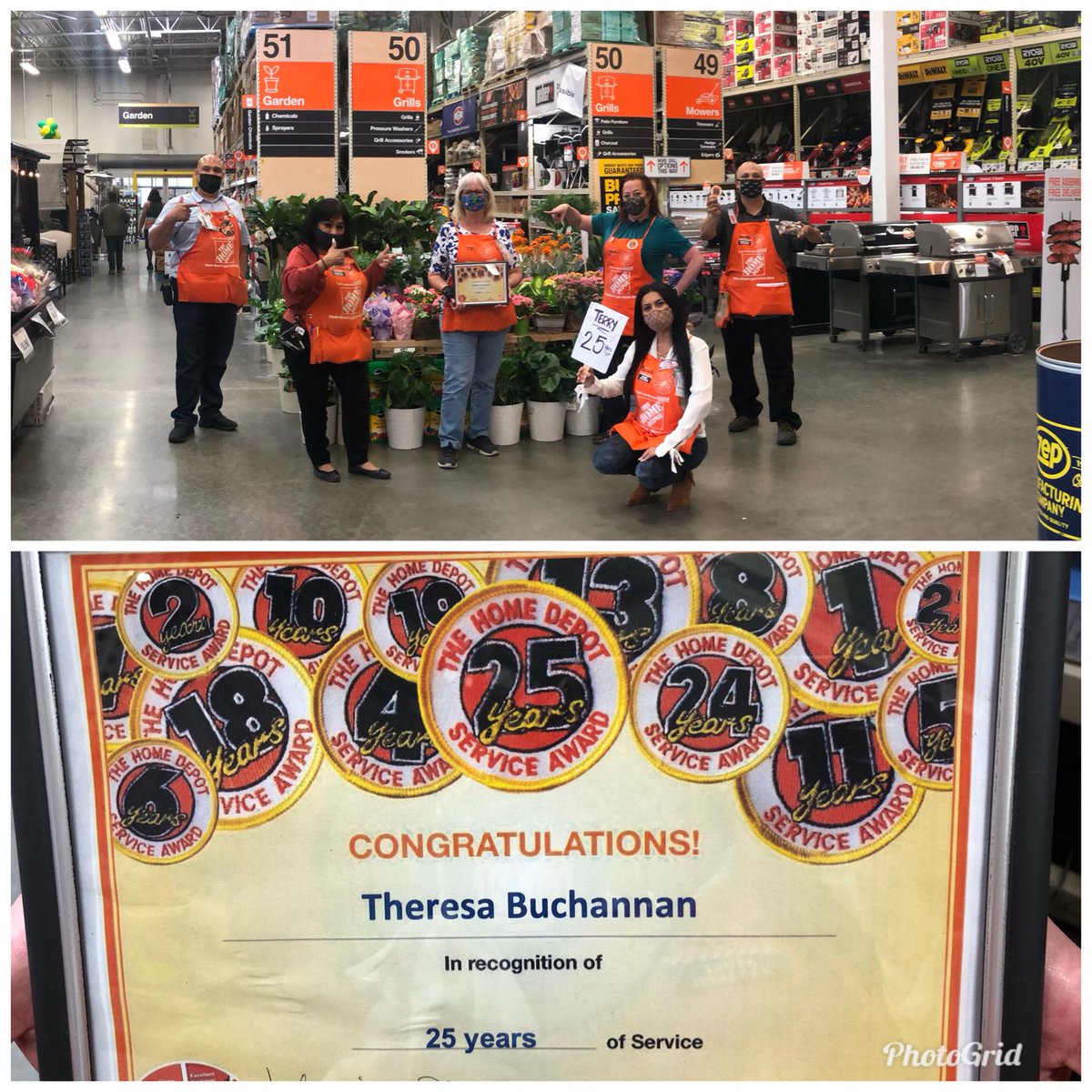 Michelle Marquez (@michelle_6884) on Twitter photo Another Diamond in our store celebrating our COS Terri Bucannan with 25 years with THD dealing day in day out with our installs and service providers and so much more! We are so fortunate to have your knowledge 🎉🎉<a href="/VelaSulema/">Sulema Vela</a> <a href="/HDAlexSolis/">Alex Solis</a><a href="/JulieMWeissmann/">Julie Weissmann</a> Another Diamond in our store celebrating our COS Terri Bucannan with 25 years with THD dealing day in day out with our installs and service providers and so much more! We are so fortunate to have your knowledge 🎉🎉<a href="/VelaSulema/">Sulema Vela</a> <a href="/HDAlexSolis/">Alex Solis</a><a href="/JulieMWeissmann/">Julie Weissmann</a>
