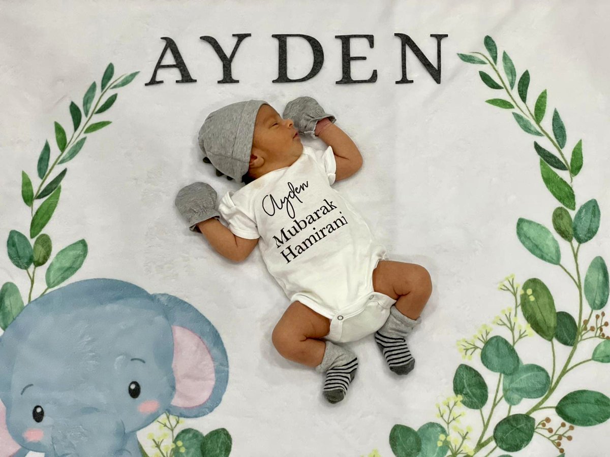 StaffordMSD's tweet image. On Monday, April 26, #SMSDBoard Trustee Ash Hamirani and his wife Mehvish welcomed their new baby boy Ayden. He was born happy, healthy and a true Spartan. Welcome to the SMSD Class of 2039 and congratulations to mom and dad!  #SpartanPride #SpartansForever
