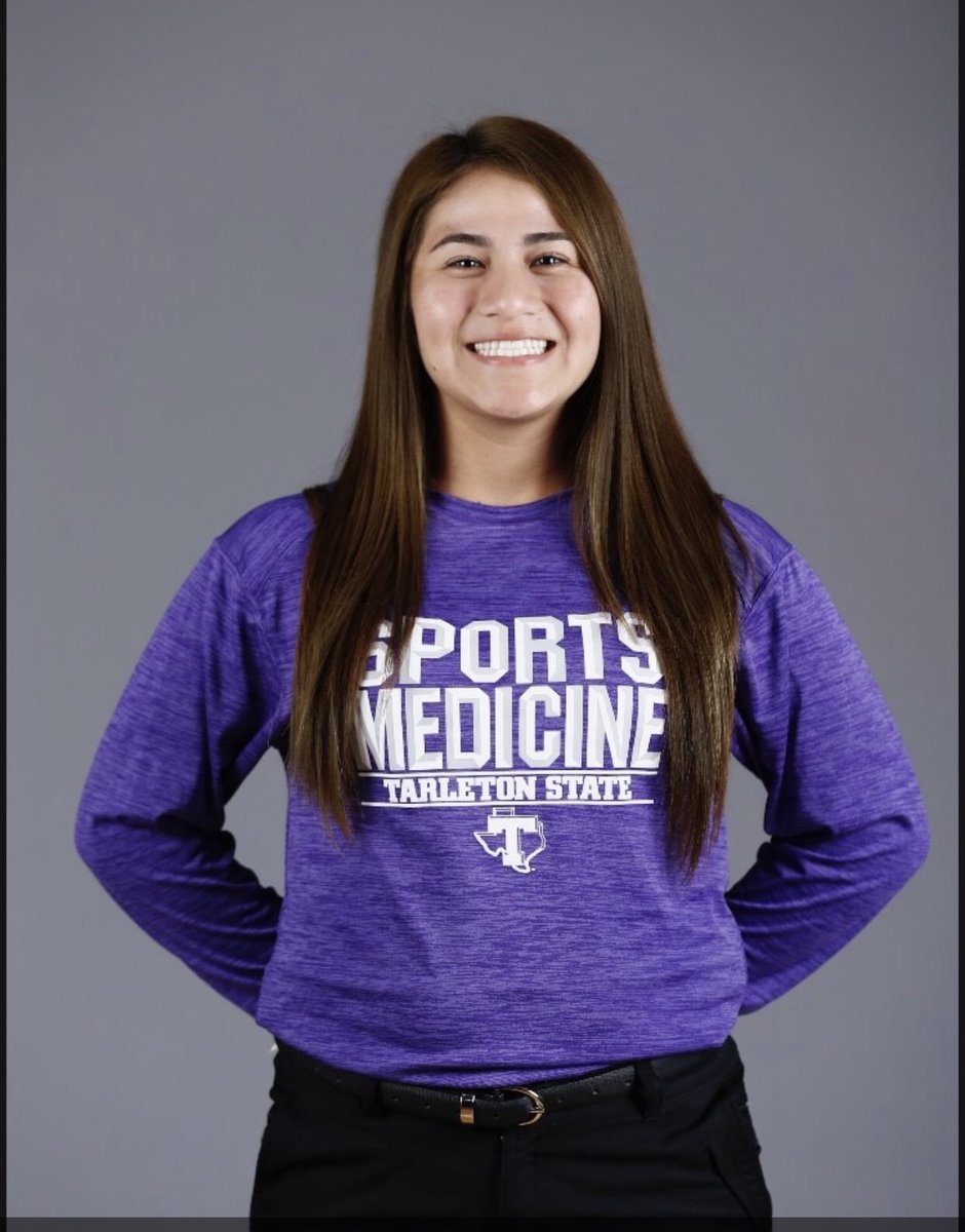 Next up on our graduation celebration is Jessica Moreno.  Jessica is from Garland, Texas and completed her undergraduate degree at <a href="/tamuc/">田村菜央</a>.  Learn more about Jess at instagram.com/p/COgihQVMRMj/… <a href="/NTATS/">North Texas Athletic Trainers’ Society</a> <a href="/TAMUCsportsmed/">TAMUC Sports Med</a> <a href="/TSU_TATSA/">Tarleton Athletic Trainers Student Association</a> <a href="/gisdnews/">Garland ISD</a> @TexasSSAT <a href="/CTATS07/">CTATS</a> @swata_ypc <a href="/AlamoAreaATA/">AAATA</a>