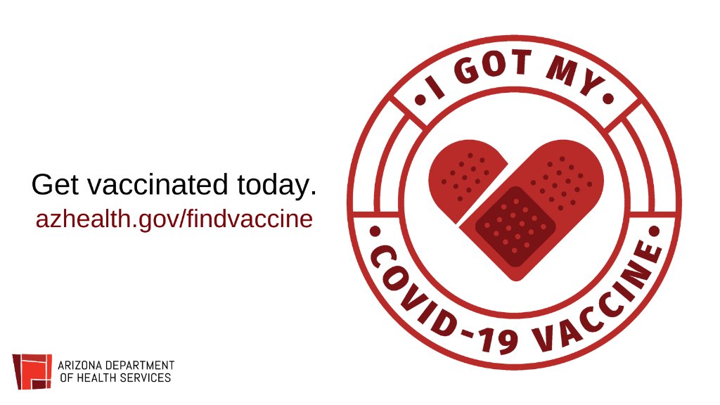 AZDHS's tweet photo. Many vaccination sites have same-day appointments available. Please visit https://t.co/GXgJTzKRDV or call 1-844-542-8201 to find a location. https://t.co/WkAXb6i3gB