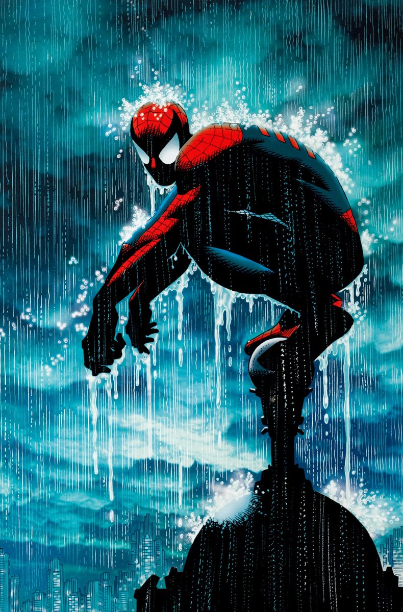 RT @CoolComicArt: Spider-Man by John Romita Jr. w/ @josevillarrubia https://t.co/S8zWcKoTpy
