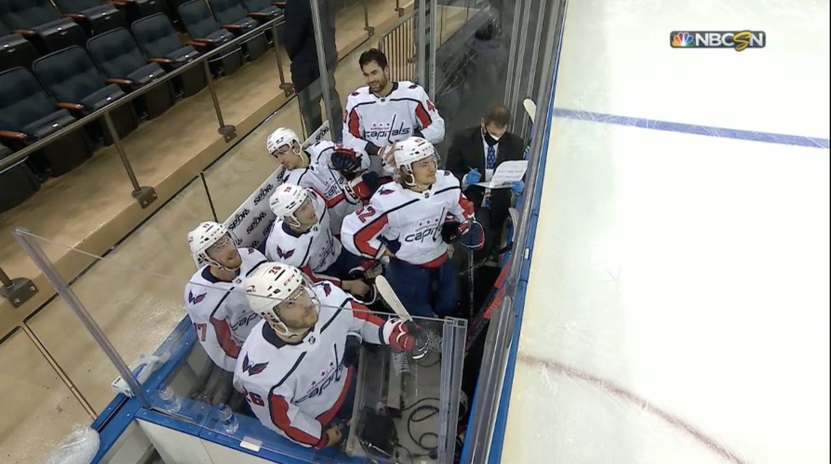 There have been six fights in the first 4:14 of play at MSG tonight. This is insanity.