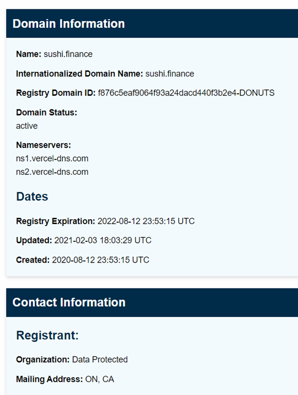 There were many more hints, here are a few main ones:1.  $yzy,  $YFI, &  $Sushi carry similar website naming conventions and sushi and yzy websites are registered to the same location (ON, CA). Deriswap is big part of  $Sushi roadmap.2.  @yzyDAO follows mainly  $YFI contributors