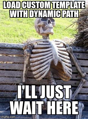 overflow_meme's tweet image. Load custom template with dynamic path stackoverflow.com/questions/6740… #htmlwebpackplugin #webpack