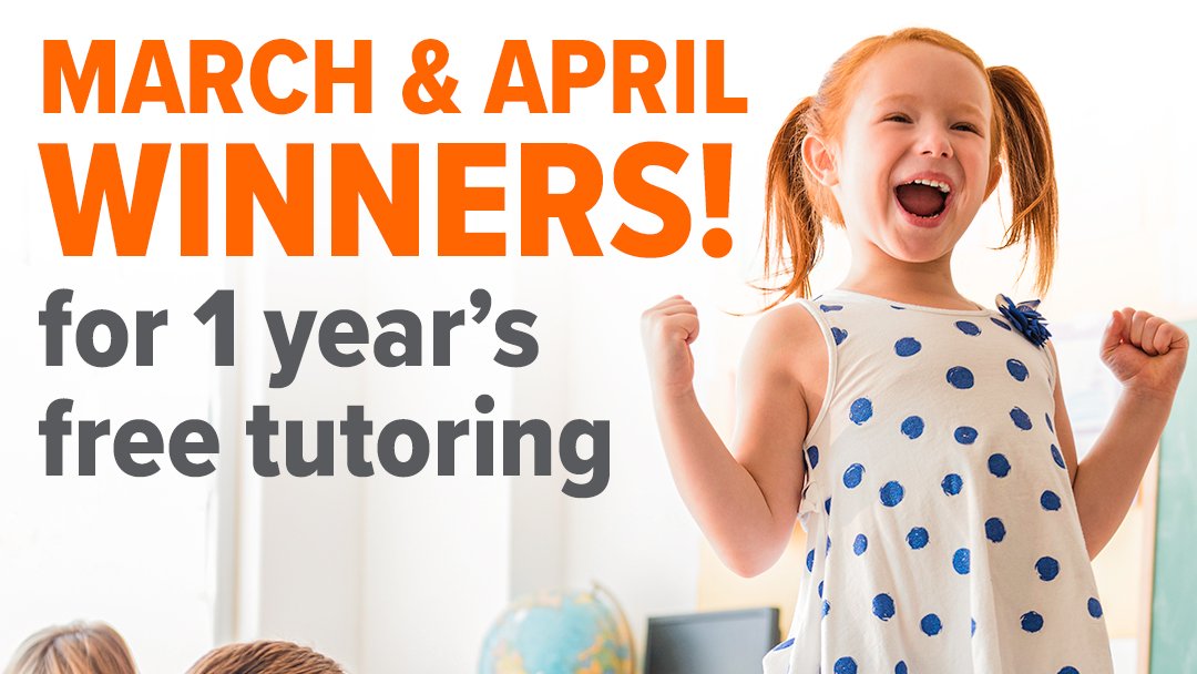 clueylearning's tweet image. Congratulations to our March &amp;amp; April winners of 1 Year's Free Tutoring - Rick from SA and Metab from NSW! Their children will be receiving free online tuition from one of our 1,044+ tutors across Australia.

Enter next months draw here: clueylearning.com.au/en/win-tutorin…