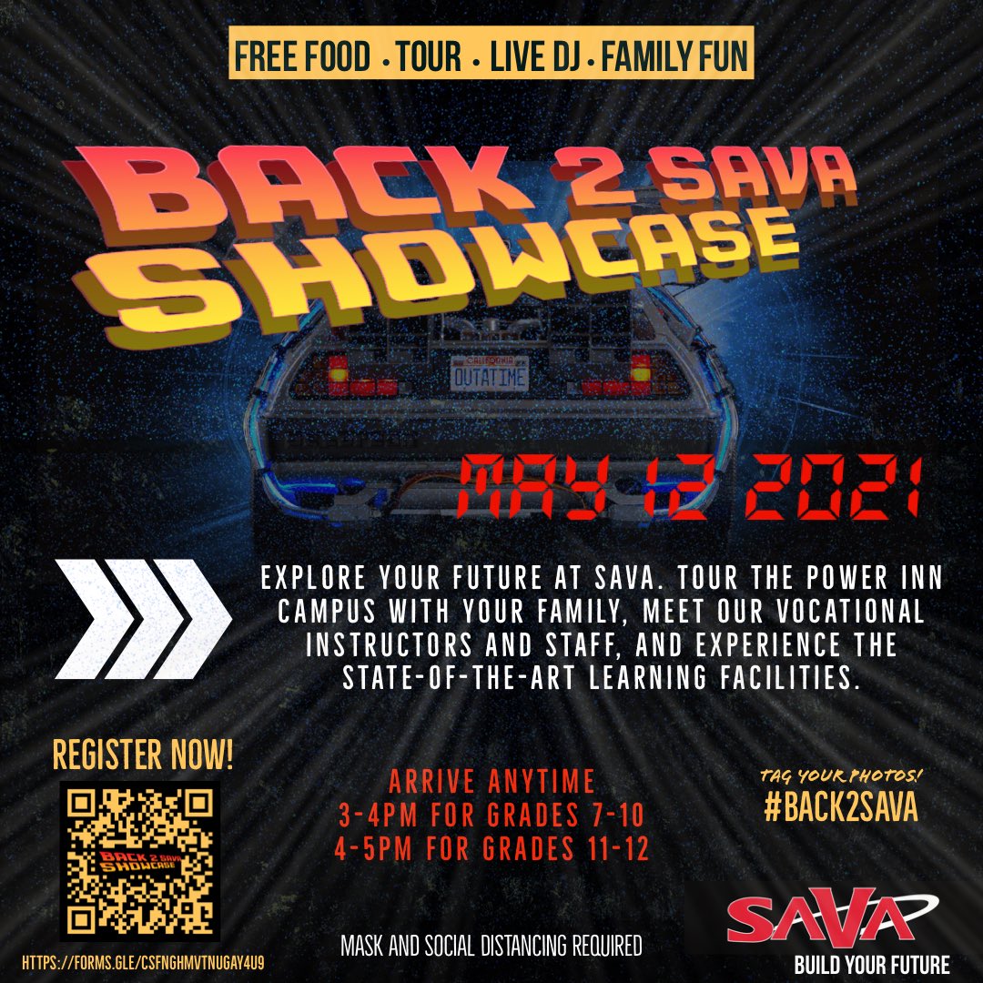 UpliftLearning's tweet image. It’s time for our students to get Back to the Future! 

SAVA vocational instructors and industry partners welcome students and their families to see their future, possible only at SAVA.  @SAVA_Charter @GCC_Charters #BACK2SAVA