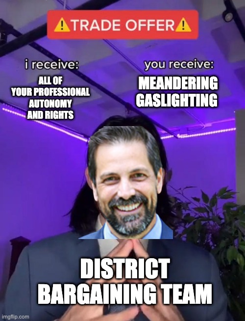 DavidBellHRczar's tweet photo. Welcome to bargaining! #TeamJeffco https://t.co/AzB5ucPVc1
