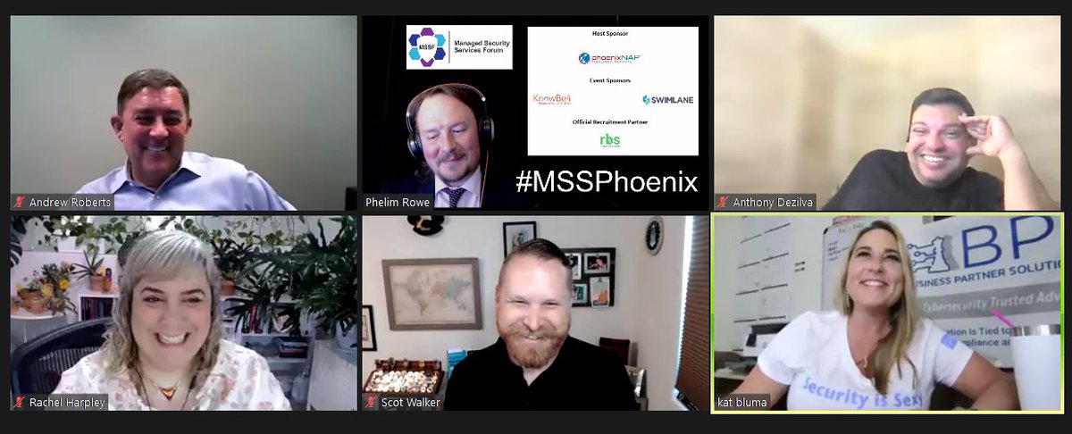 CtgIntelligence's tweet image. Love this photo from the #MSSPhoenix today! Incl @RecruitBitSec