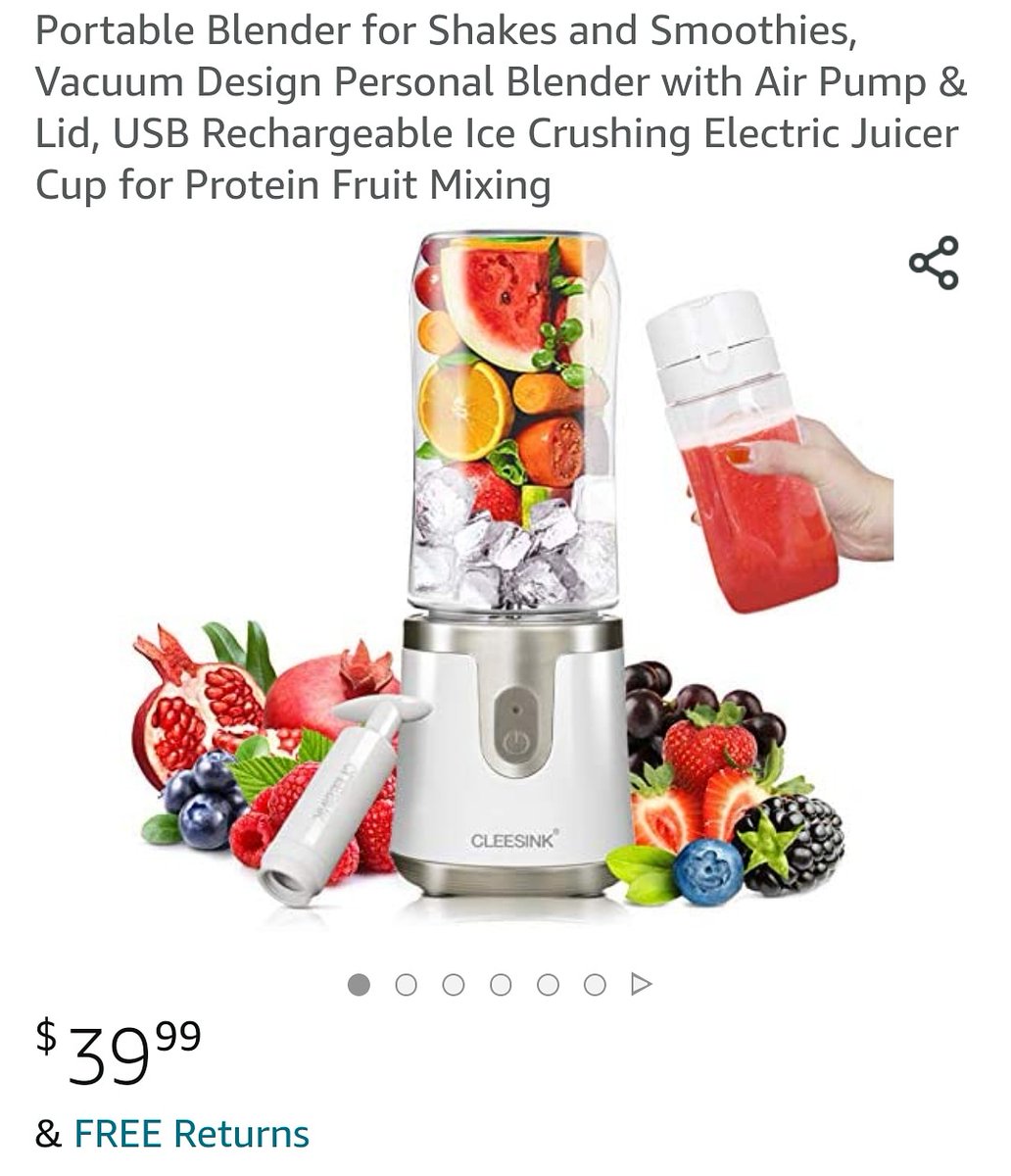 AmazonCode112's tweet image. 🔥60% off with the use of promo code🔥

Promo Code: 60Q6I9G2

Link to Product on Amazon: amzn.to/3uxoQKw

As an Amazon Associate I earn from qualifying purchases

#Amazon 
#onsale
#buynow
#blender
#handheld
#coupons