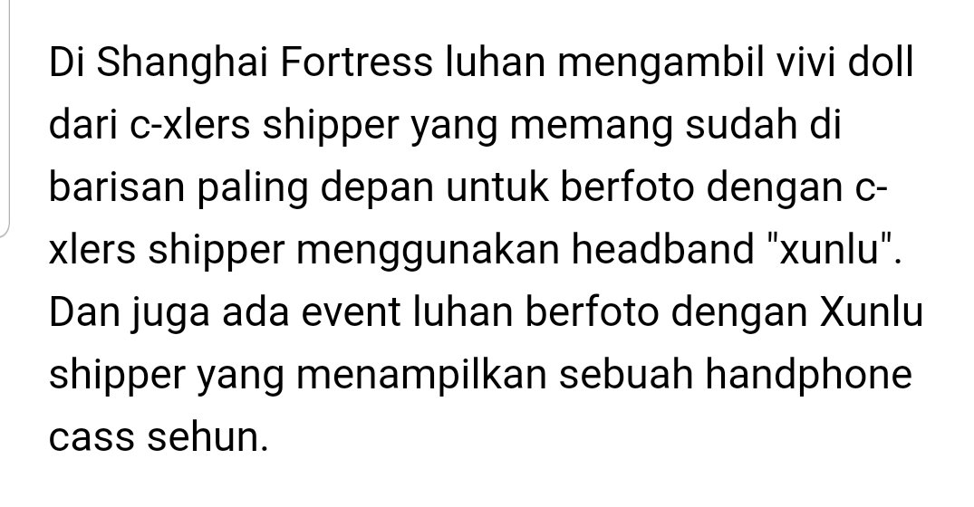 Ya, jadi kamu mengambil boneka vivi dalam hadiah dan berdiri di depan kipas Xunlu CP untuk berfoto. Ini adalah kesukaanmu untuknya. Udh pada tau lah ya ini semua 