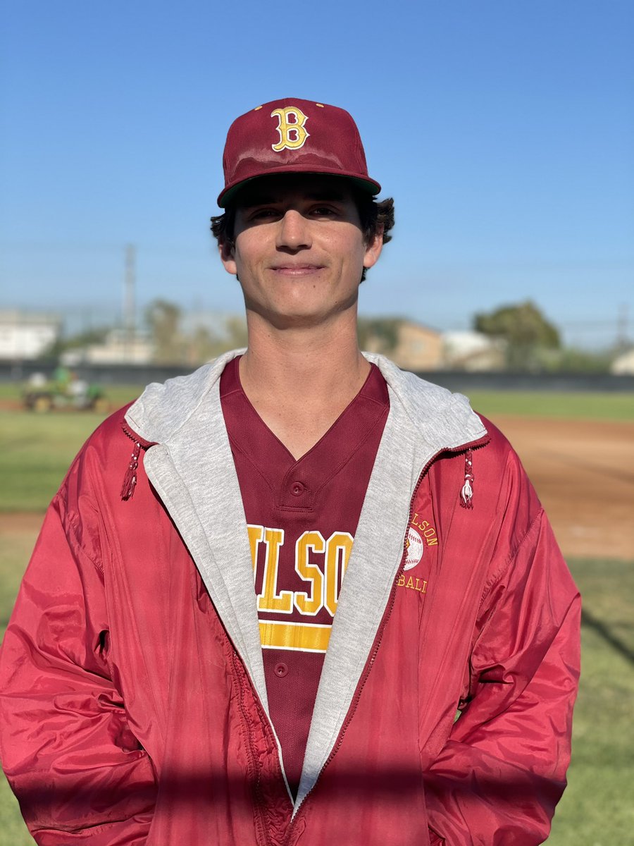 562sports's tweet photo. A big win for @LBWilsonBruins today over Poly, led by junior Charlie Royle on the mound (7IP, 6H, 3R(2ER), 0BB, 6K) &amp; senior DJ Erkman at the plate (3/3, 2B, 2R, 2RBI, BB) https://t.co/OeOwu7HTQ3