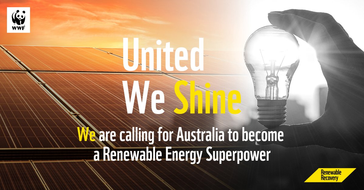austethical's tweet photo. We're proud to stand with a network of leading businesses calling for Australia to become a Renewable Energy Superpower.
#RenewableRecovery @WWF_Australia https://t.co/NidzZAzPxA