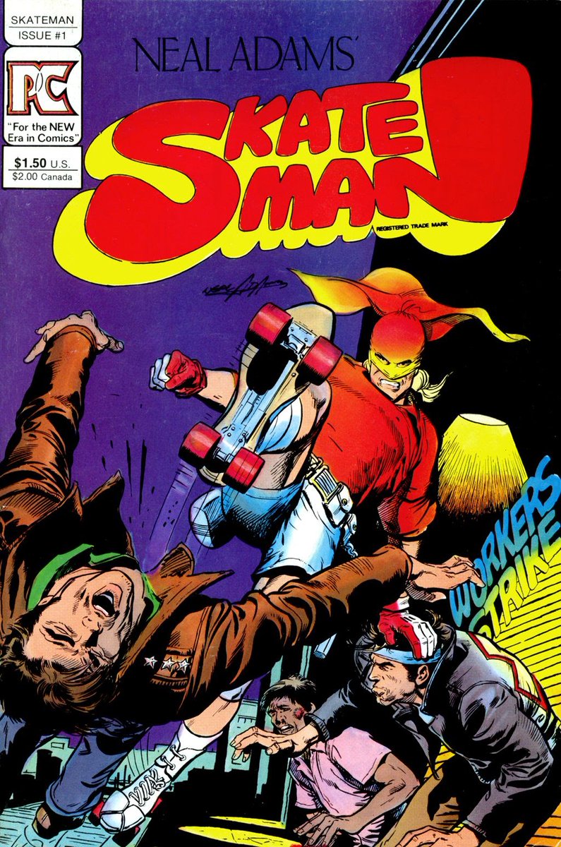 Neal Adams' SKATEMAN is not a comic that can be described.Only experienced.And then it can never be forgotten.It is not done ironically.There is no humor in SKATEMAN.SKATEMAN... is.At some point in your life, you need to read SKATEMAN.(Also, he gives a kid a grenade.)