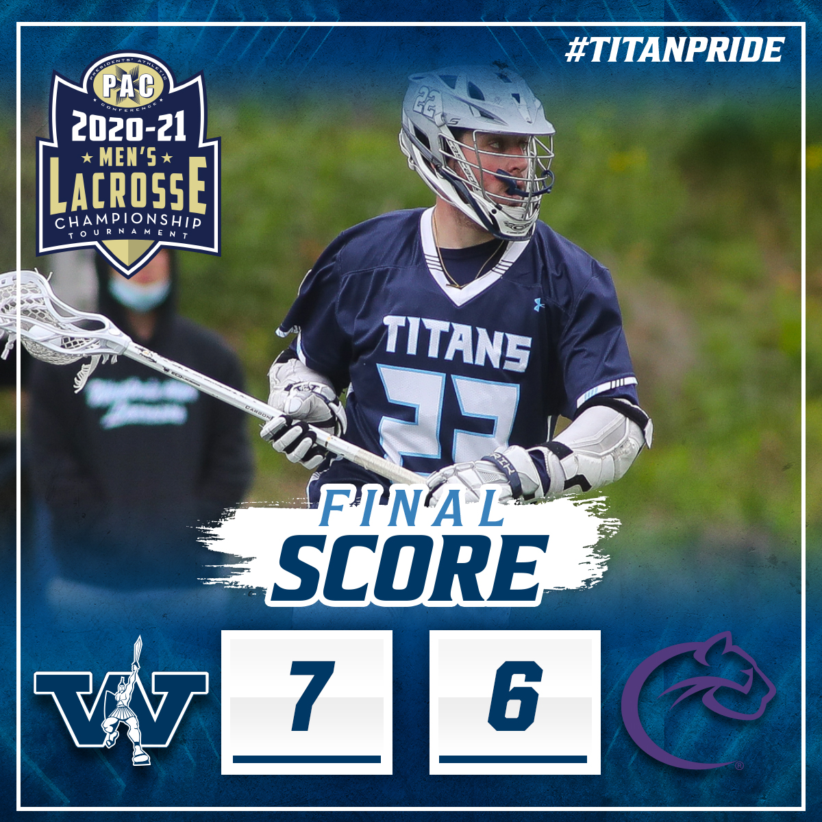 The Titans are heading back to the PAC Championship! Junior Shawn Kernaghan found sophomore Ryan Greer for the game-winning goal with two minutes to go in the PAC Semis! Let's go!!!

#titanpride #TLTW