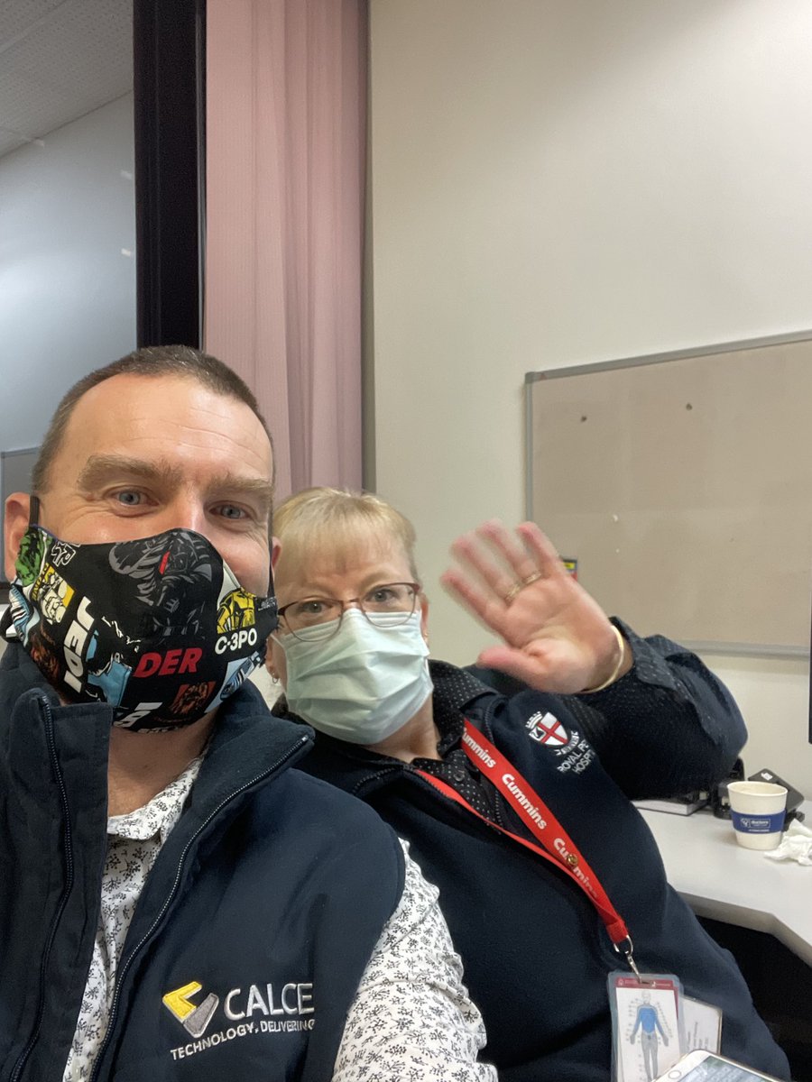 My co-investigator Ed O’Loughlin and superstar trial manager Pauline Coutts watching our PADDI webinar at 5am perth time (properly socially distanced of course).... Hats off to you guys who made this journey worthwhile !!!