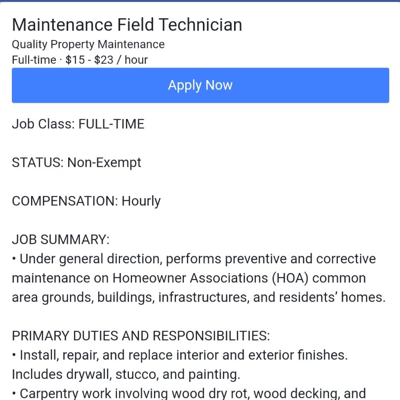 QPMSanDiego's tweet image. WE&apos;RE HIRING! 

For the full job description, questions, or to apply, please email qpm@qpmaint.com