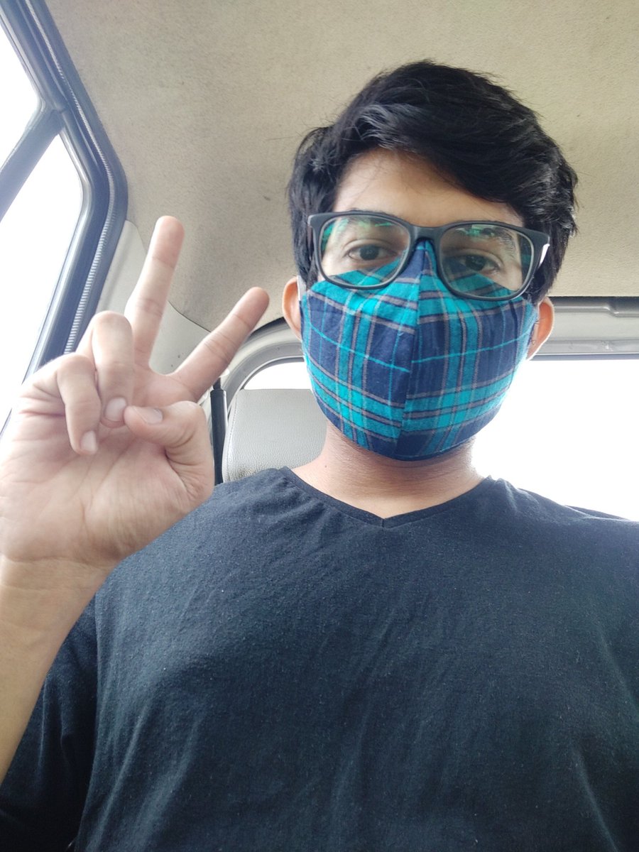 Hello folks. Wearing a double mask because stupid idiot me forgot where I kept my N95I don't have gloves 
