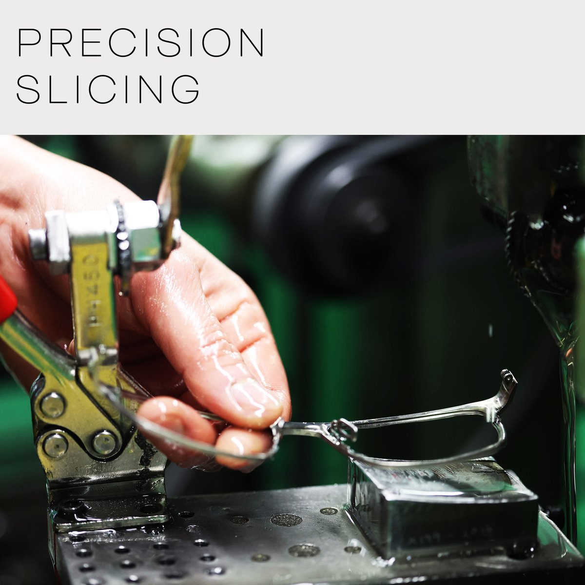 Carefully detailing our frames through a series of fundamental steps is a key component of our uncompromising quality manufacturing process. 

​​Stay tuned for more.