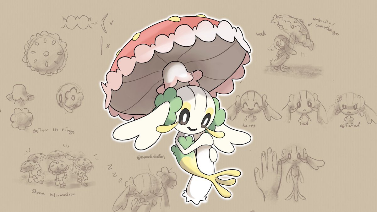 kamaboko on Twitter "Morelull line x flabébé line fusions ) I’m really happy with how they