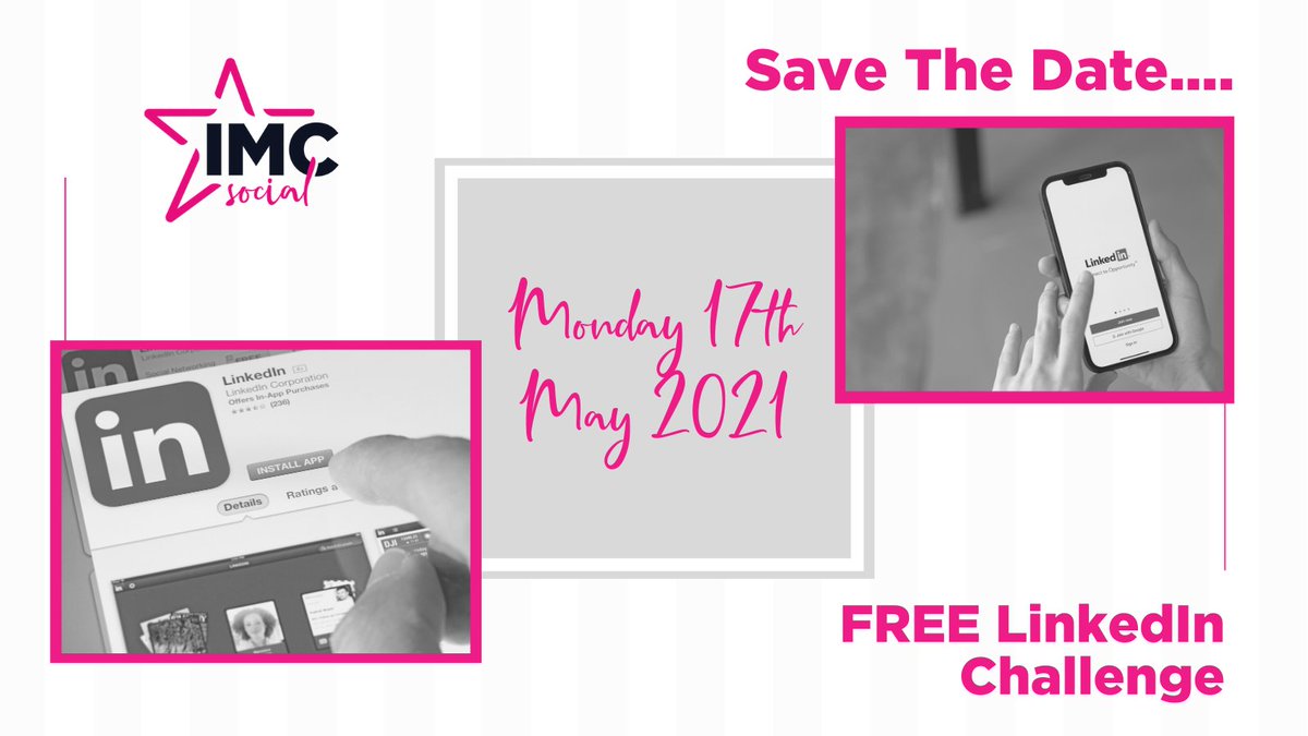 social_imc's tweet image. Does #LinkedIn fry your brain? We are running a FREE LinkedIn challenge in our #ContentCommunity starting on the 17th May 2021. Click bit.ly/36DgLdE and join now.