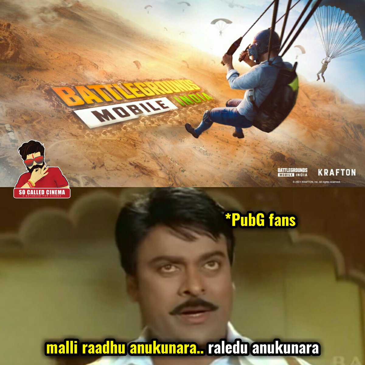 PubG Vachestundhi😌

#PubgMobileIndia #PUBGMOBILE #SoCalledCinema