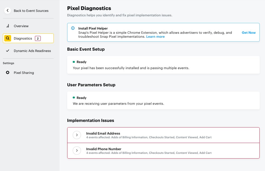 [SNAPCHAT TIP] Snapchat Events Manager is nu wereldwijd gelanceerd op alle accounts.  Dit helpt je om je pixels en app events goed te beheren. Lees alle details op de Snap Business site.
 businesshelp.snapchat.com/s/article/even…