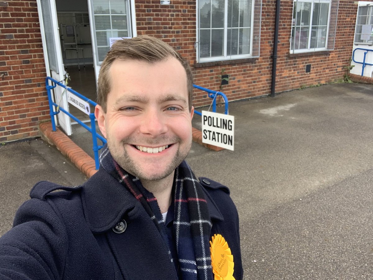 So it begins... Get out and vote everyone. It’s #Time2Care. #VoteLibDem #molesey #Elmbridge @ElmbridgeLibDem