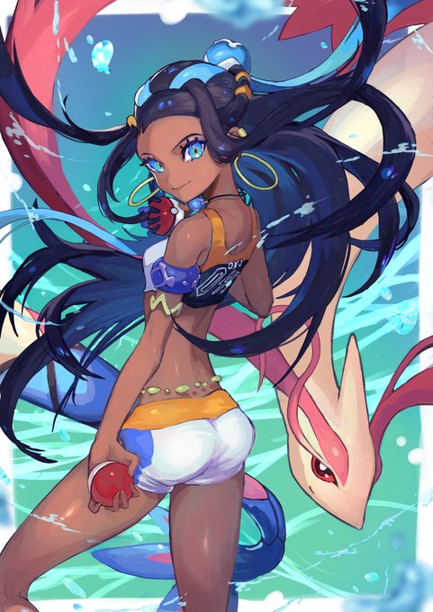 ルリナとミロカロス
#pokemon #ポケモン剣盾  #Nessa 
