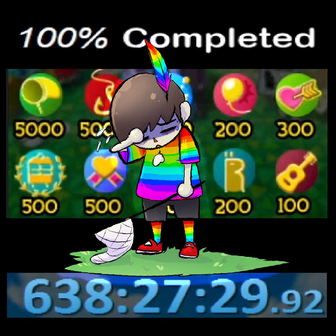 Coldeggman on Twitter "I can't believe it... ACNL 100 SPEEDRUN IN 638