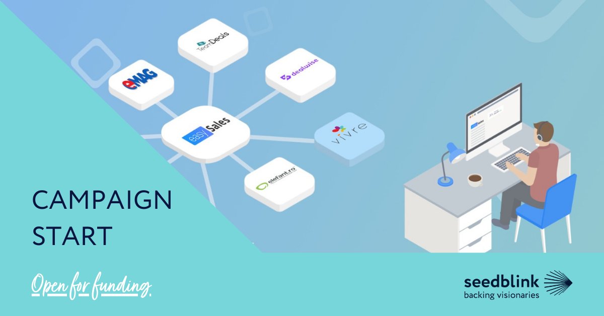 seed_blink's tweet photo. CAMPAIGN START | https://t.co/b5T8bpJxAe launches a € 350,000 financing round on SeedBlink. The B2B SaaS platform automates and centralizes eCommerce activities.
➣ Discover their investment materials on https://t.co/v3JOo5eXlH
#BackingVisionaries #eCommerce #SmartMoney https://t.co/8wkaLEaAA6