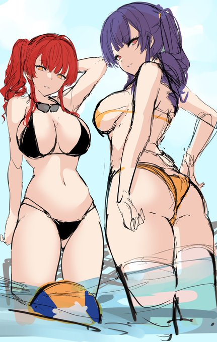 初夏の陽気を感じるね❤💙 