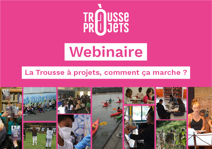 📌 Découvrez comment fonctionne la plateforme et échangez avec l’équipe de la Trousse à projets lors du Webinaire : « La Trousse à projets, Comment ça marche » le 19 Mai à 17h30 ! 

🗓️Inscrivez-vous : bit.ly/3sWh4bR