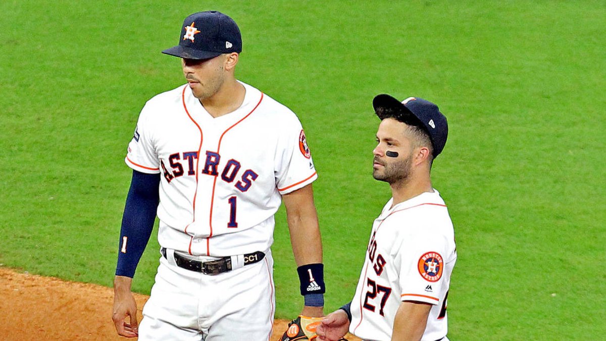 nyporchsport's tweet image. Carlos Correa on another lackluster night for the Astros:

“The Yankees allowed fans to personally attack me and, more importantly, one of the best men on the planet, Jose,” an emotional Correa said after the loss nearly in tears. “New York is classless. MLB needs to step in.”