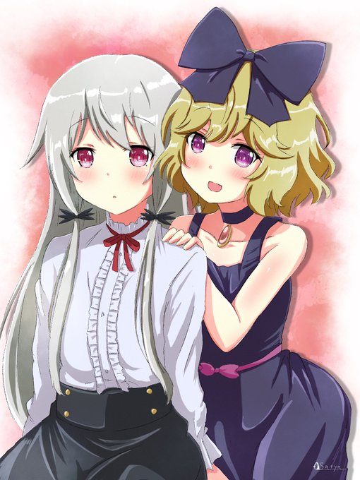 となりの吸血鬼さんのソフィーちゃんとエリーちゃん描いてみました
エリーちゃんみたいな髪型難しいです
#となりの吸血鬼さん

となりの吸血鬼さん | サティア #pixiv https://t.co/To37wPw9gD 