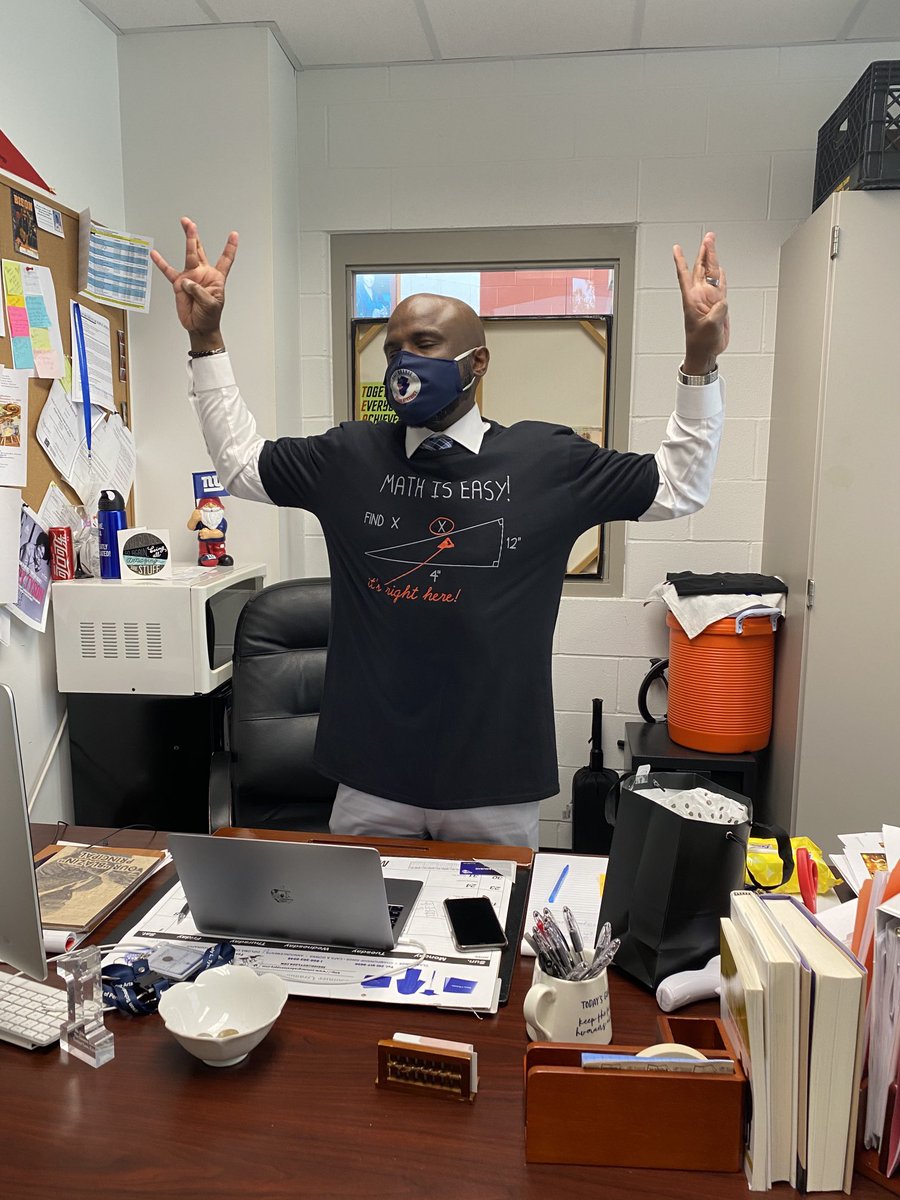 Salute to my Principal, John English- we appreciate you and all you do!