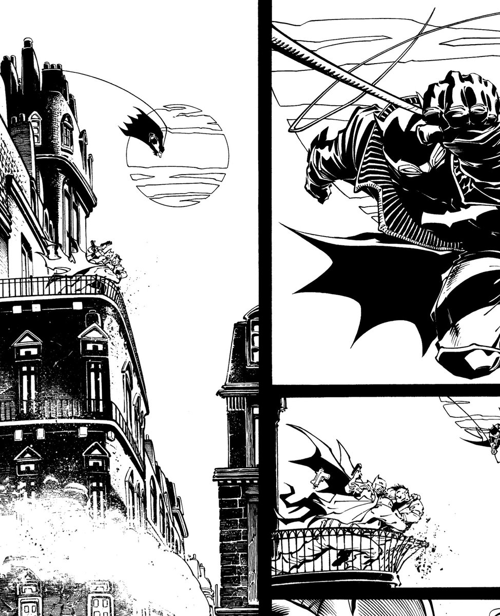 Heck, sometimes you just have to promote yourself. Sneak preview (partial) page.
#Batman #TheDective #2
@TomTaylorMade writes
#AndyKubert pencils
#SandraFriknHope interior inks
@bdanderson13 colors

#freelancelife #shamelessselfpromotion #inkmonkey #Hope #inker of #comics