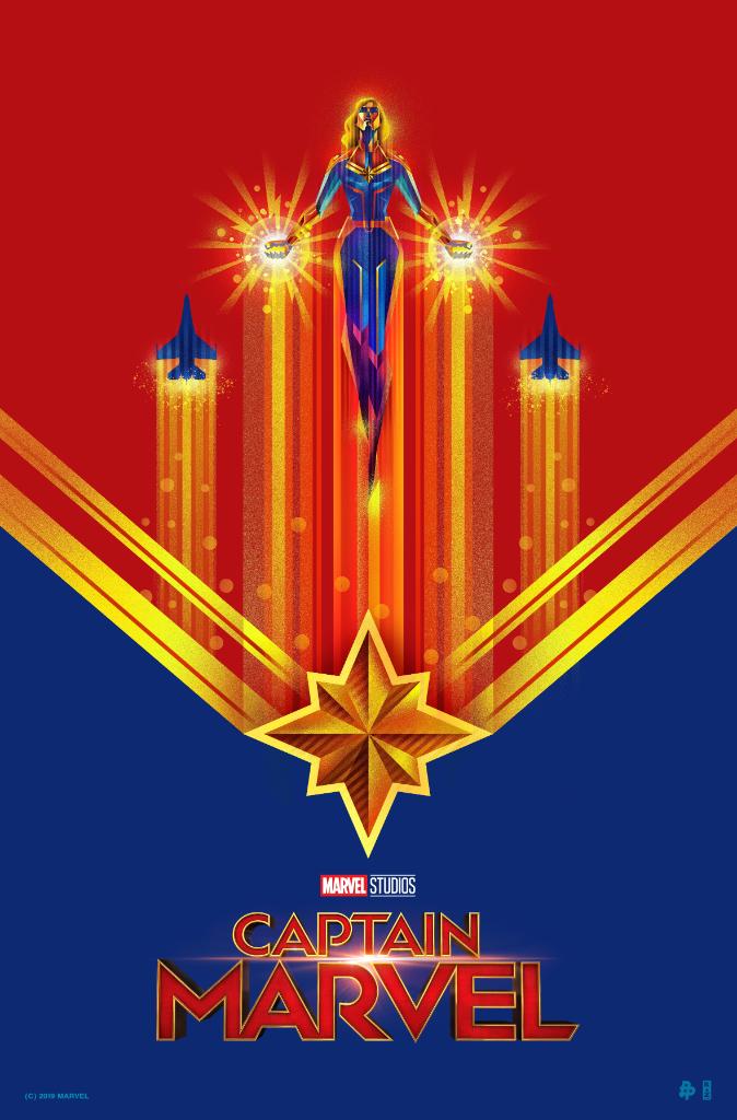 A thread of captain marvel posters bc no more of twt crop;