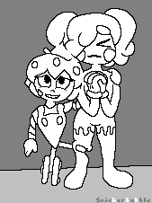 Snickerbobble's tweet photo. Sprinkle and @Diego13303 's Inner Urge waiting and hoping in suspense to see if they made it into #OCThrowdown ! https://t.co/L2Vq39hgPq