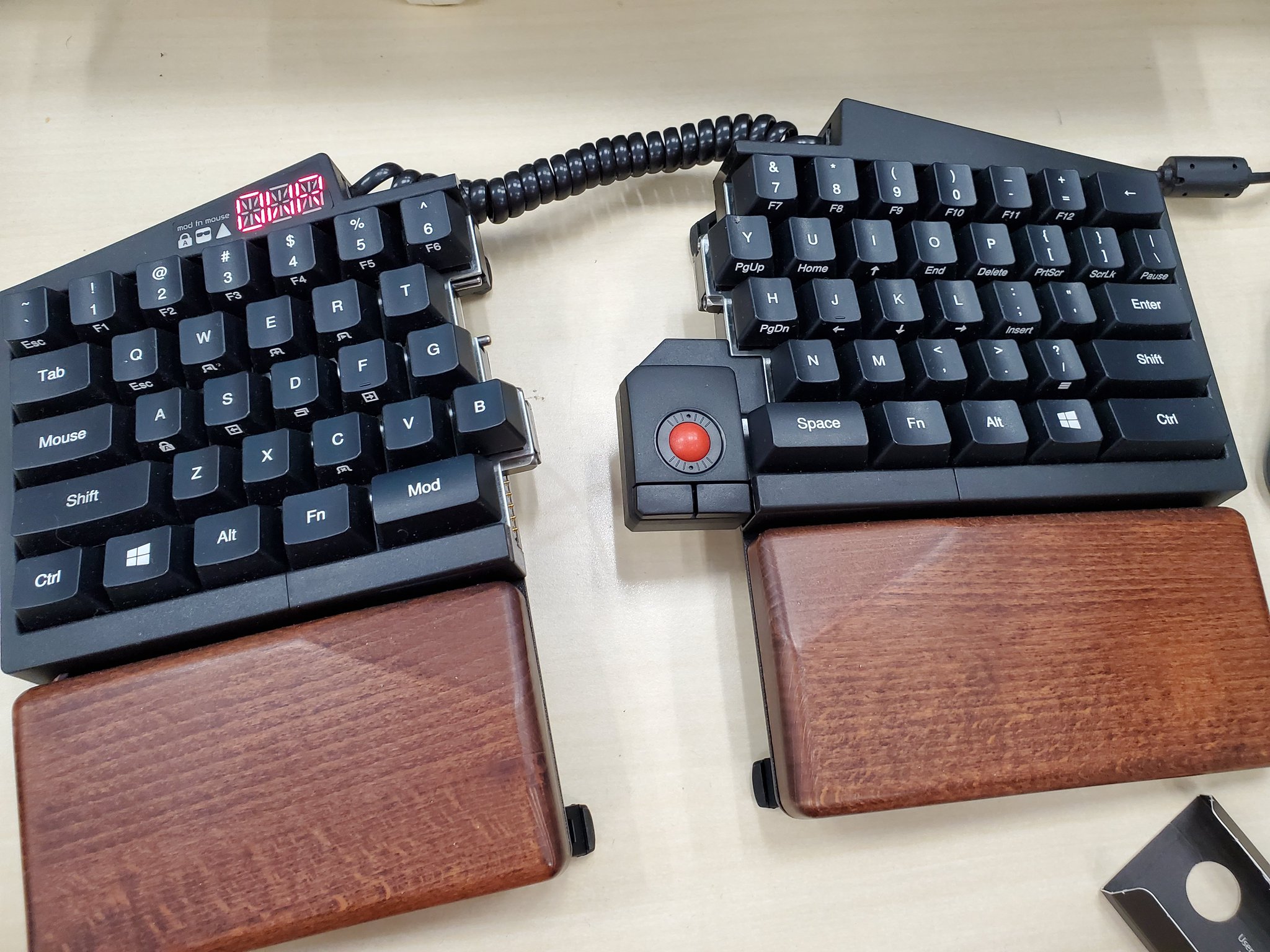 Ultimate Hacking Keyboard トラックボールモジュール Trackball Module - Ultimate Hacking Keyboard