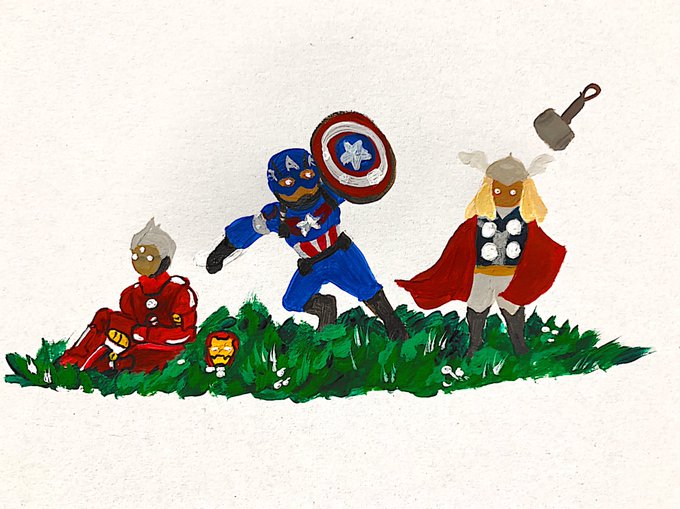 アベンジャーズのtwitterイラスト検索結果